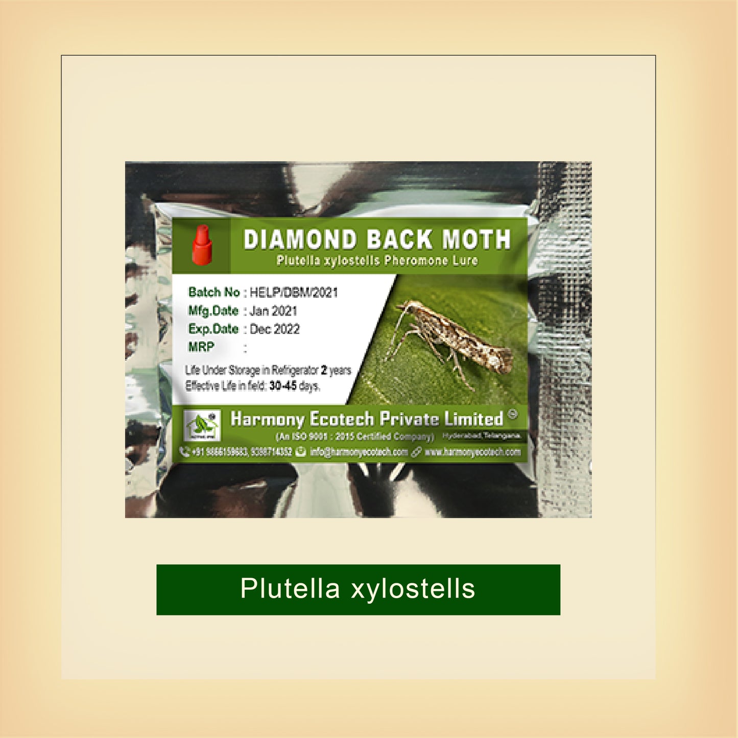 Diamond Back Moth Pheromone Lure