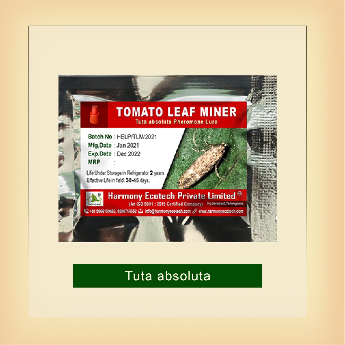 Tomato Leaf Miner Pheromone Lure