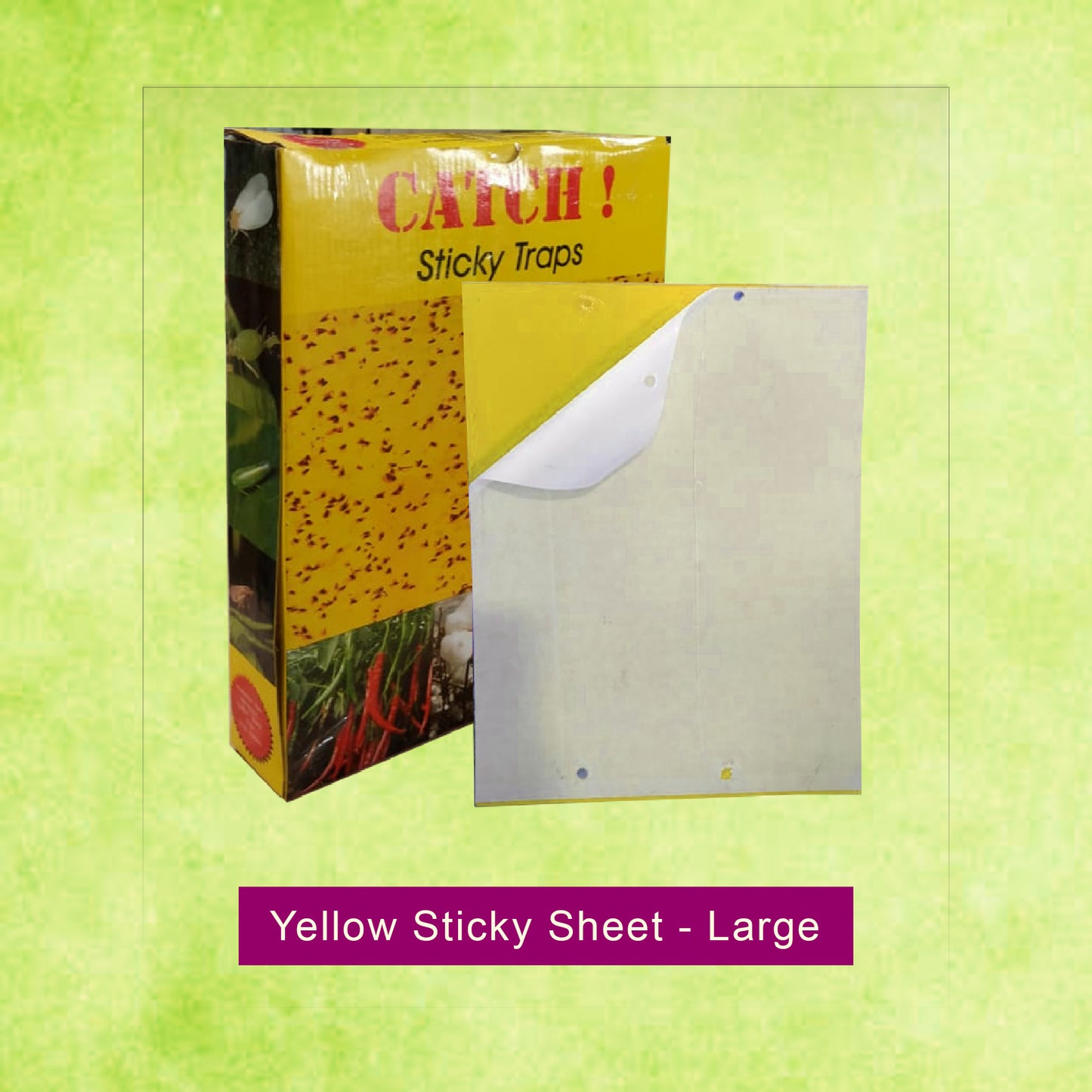 Yellow Sticky Sheet - Large